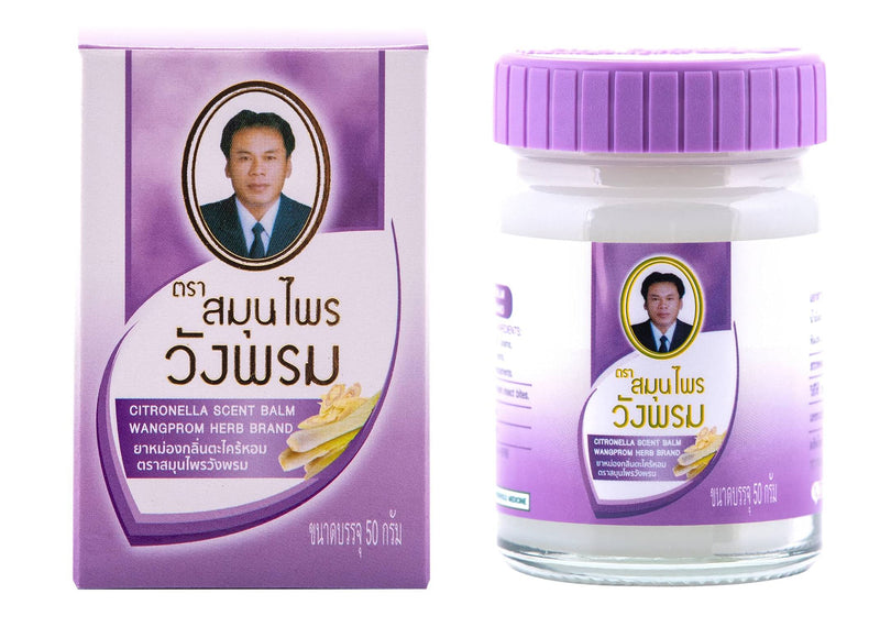 [Australia] - Wang Prom Herbal Balm/ Salve 50g (Purple, Cool Salve) Purple, Cool Salve 