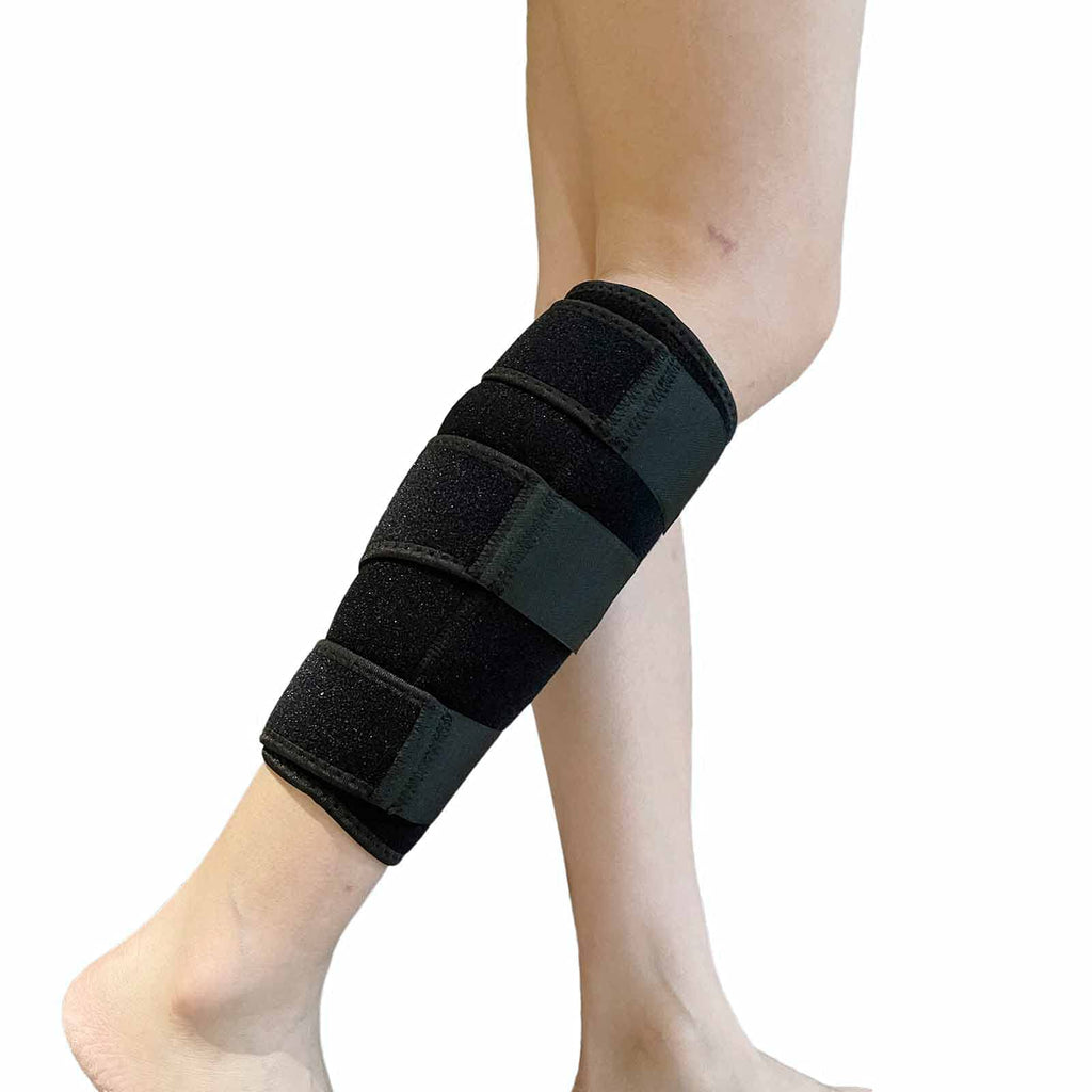 [Australia] - Calf Brace Calf Compression Sleeve, Adjustable Calf Support Shin Splint Support, Lower Leg Compression Wrap Increases Circulation Shin Brace for Swelling, Edema, Hiking, Training Calf Brace 