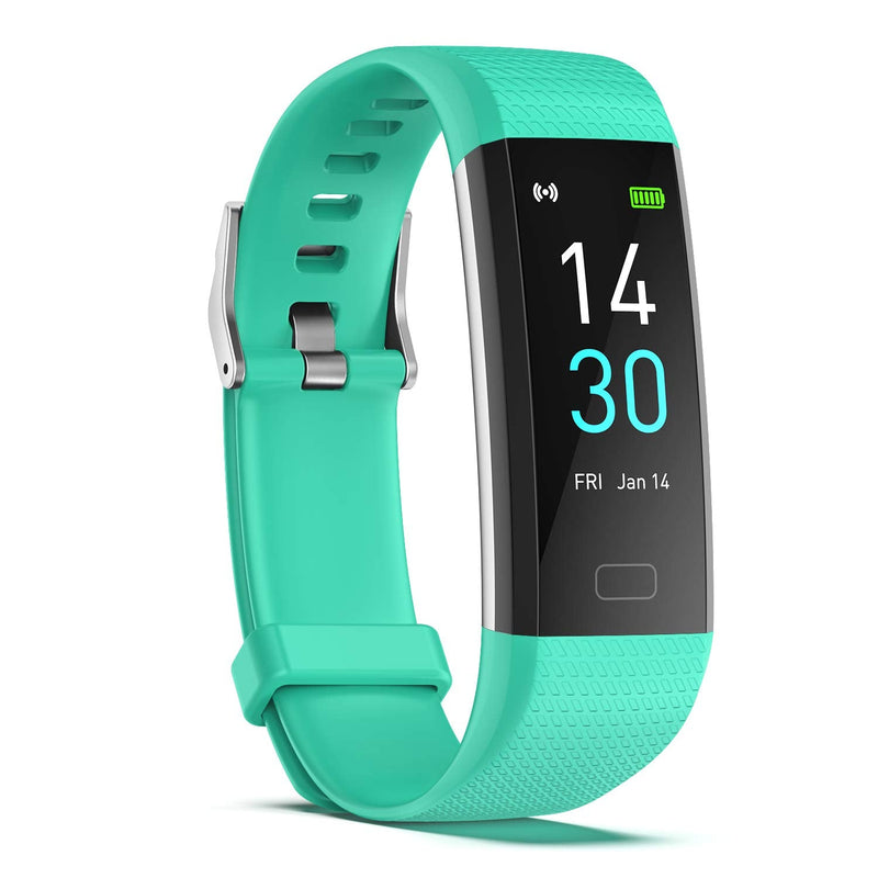 [Australia] - ENGERWALL Fitness Tracker with Step Counter /Calories /Stopwatch, Activity Tracker with Heart Rate Monitor, IP68, Health Tracker with Sleep Tracker, Smartwatch, Pedometer Watch for Women Men Kids Green 