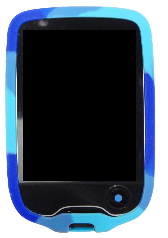 [Australia] - Premium Silicone Soft Case for Freestyle Libre/Freestyle Libre 2 (Continuous Glucose Monitor) (Blue Mix) Blue Mix 