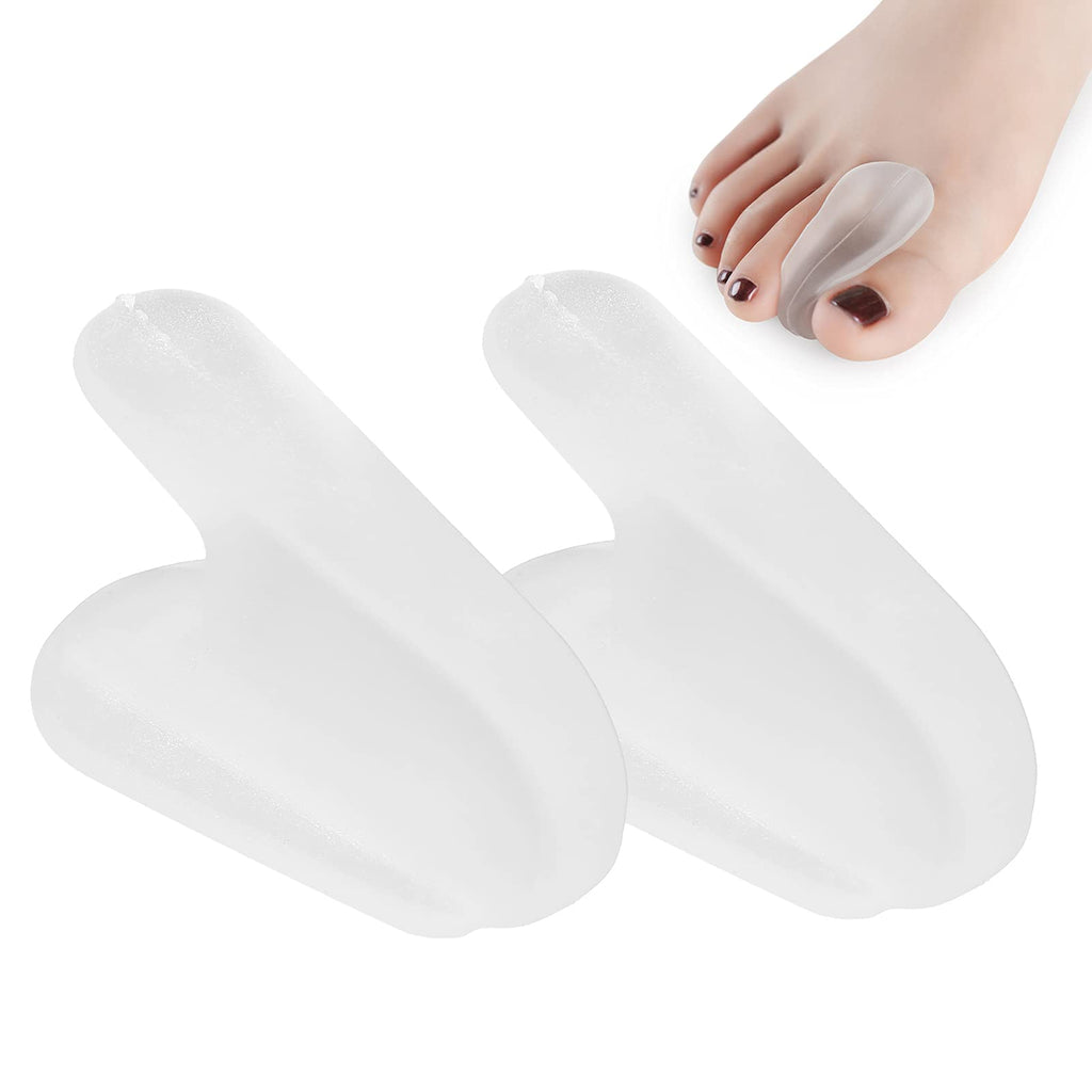 [Australia] - Toe Separator, ANGGREK Silicone Gel Hallux Valgus Separator Bunion Corrector Hammer Toe Separator Toe Spacers Pads for Foot Care Realign Crooked Toes(S) 