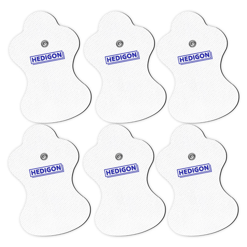 [Australia] - Durable Compatible with Omron Tens Unit Replacement Pads 3Pairs（6PCS）Electrotherapy Pads for Pain Relief Reusable Pads Brand: HEDIGON 