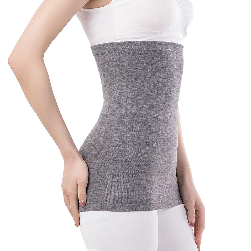 [Australia] - YUPPIE TONE Unisex Warm Waistband Kidney Hip Warmer, Winter Longer Waist Support Protector Belt Gray X-Large 