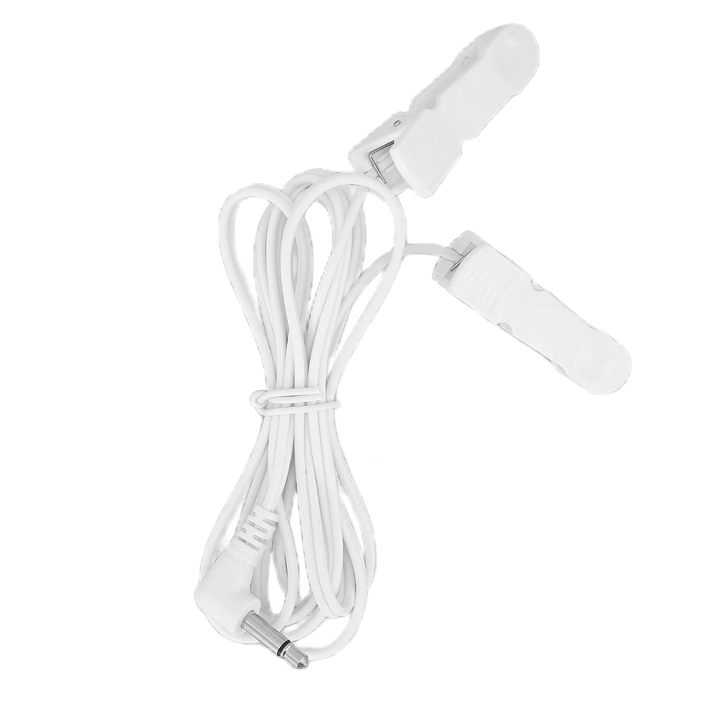 [Australia] - TENS Electrode Wire Ear Clip, 3.5mm Wire Wire Lead Connecting Cable Ear Clip Stimulator for TENS Unit Physiotherapy Machine and Other Health Care Equipment 