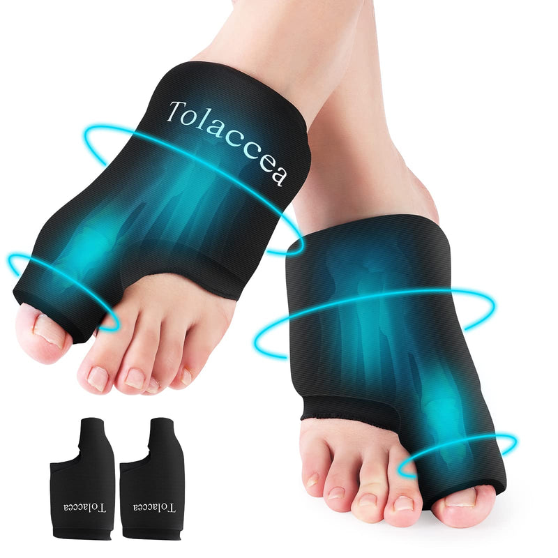 [Australia] - Foot Ice Packs Big Toe for Pain Relief, Flexible Cold Pack for Bunion Relief, Reusable Gel Ice Pack for Hot and Cold Therapies, Ice Pack for Swelling, Sprained, Bruises, Post-Surgery Recovery 