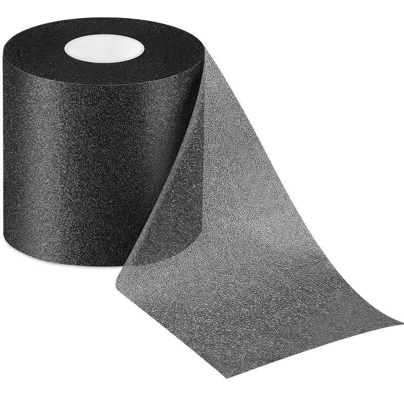 [Australia] - 30 Yards Pre-wrap Athletic Tape Foam Underwrap Tape Sports Foam Underwrap Bandage Athletic Foam Tape for Wrists Elbows Knees Ankles Hair, 2.76 Inches (Black) Black 