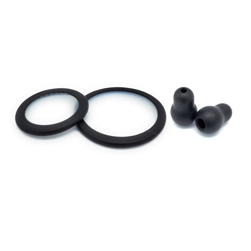 [Australia] - Adult + Pediatric Diaphragm Replacement - Fits Classic III (3) and Cardiology IV Stethoscopes + 2 Extra Ear Pieces, Compatible with Littmann and Other Stethoscopes 