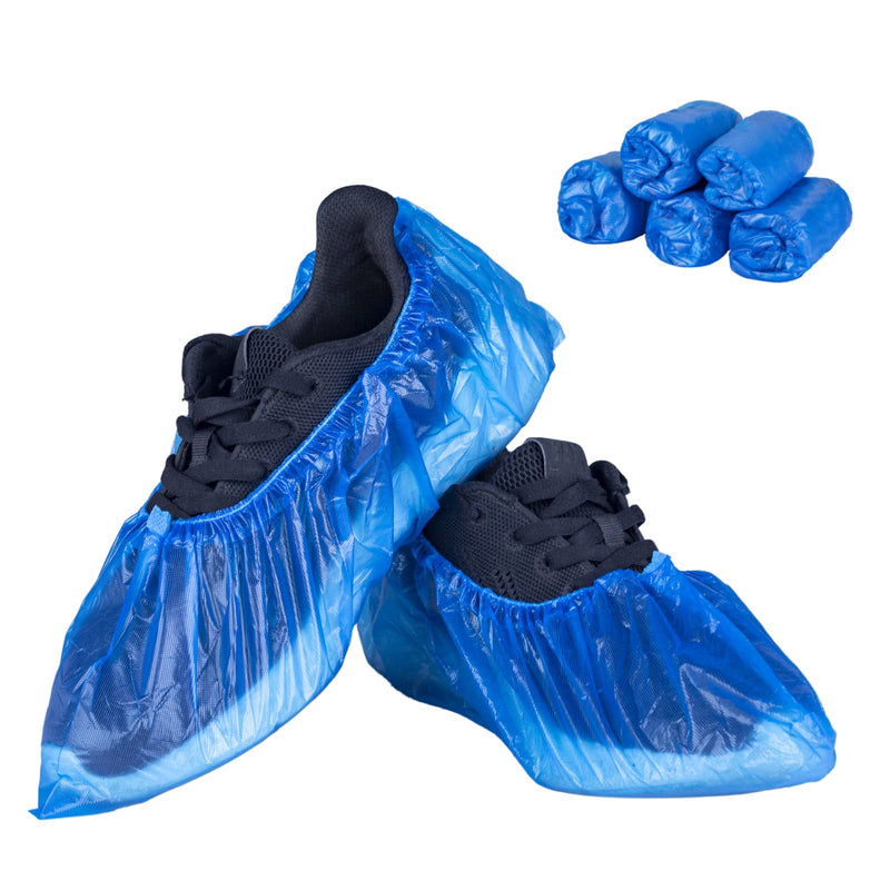 [Australia] - KCTUKA Disposable Shoe Covers, 50 PCS (25 Pairs) Green Convenience Boot Cover, Waterproof, Non slip, Dust proof, Protect Your Shoes, Floor, Carpet, One Size Fit Most 50 Pack (25 Pairs ) 