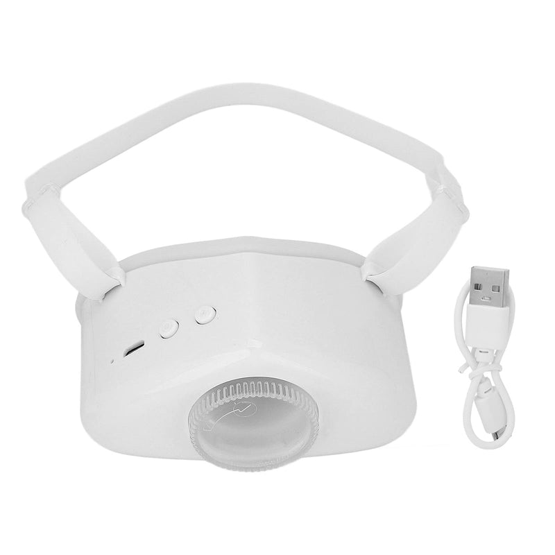 [Australia] - Anti Snoring Devices, Portable Electric Anti Snore Device, Helps Stop Snoring During Sleep, Snoring Solution(White) White 