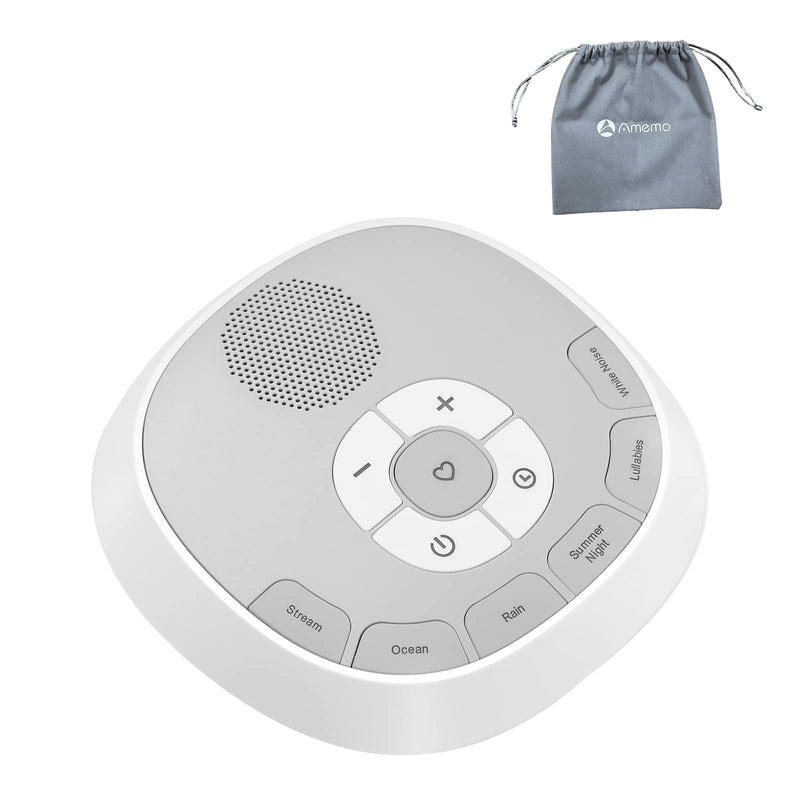 [Australia] - Sound Machine for Adults, Portable White Noise Machine, 9 High Quality Sleep Soundtracks, Child Lock/Timer/Memory Function/Dual Power Supply, with Storage Bag A800-parent Adult 