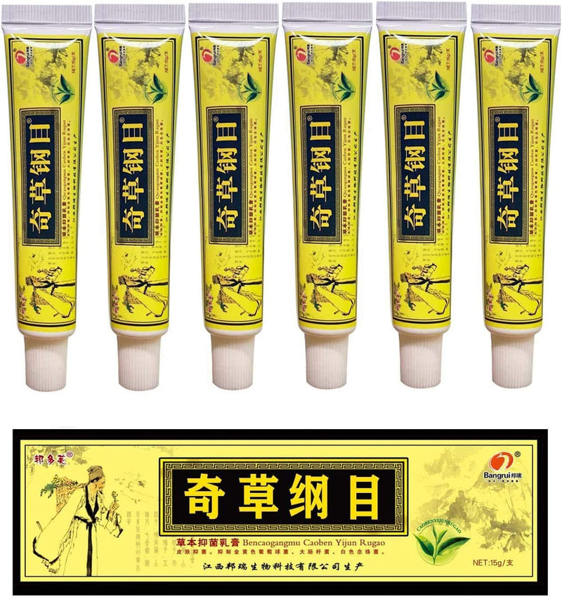 [Australia] - 6PCS Lot Chinese Herbal Eczema, Psoriasis Creams Dermatitis and Eczema Pruritus Psoriasis CEZUBEM Ointment 