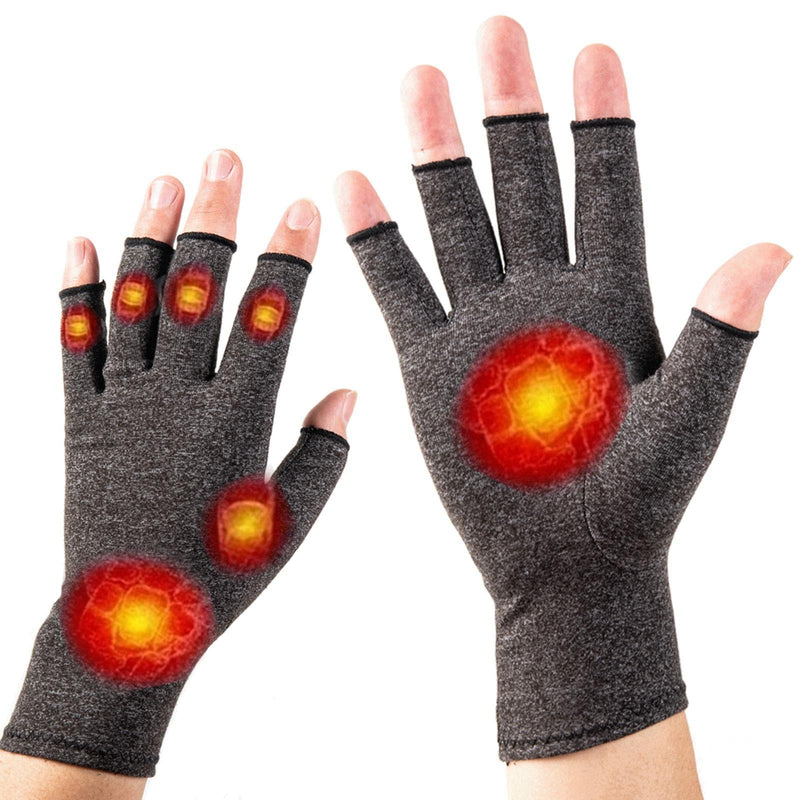 [Australia] - Arthritis Gloves,Arthritis Gloves for Women for Pain,Compression Arthritis Gloves,Fingerless Gloves for Computer Typing and Daily Work Medium 