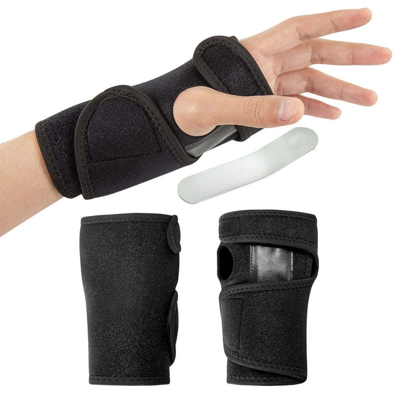 [Australia] - Wrist Brace for Carpal Tunnel, Suoundey Adjustable Wrist Support Brace with Wrist Splint for Wrist Pain, Sprain, Sports Injuries, Joint Instability (Left Hand) Left Hand 