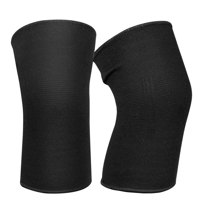 [Australia] - JUSDIQIR Knee Brace, Knee Compression Sleeve Support for Men Women, Volleyball Knee Pad for Knee Pain, Knee Band Sports Joint Protector, Stabilizer Wraps for Fitness Weightlifting Football Yoga Breathable Leg Kneelet Belt Relief Pain from Arthritis 