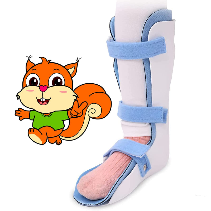[Australia] - Kids AFO Drop Foot Brace Baby Ankle Foot Orthosis Night Splint for Children Toddler Pediatric Strephenopodia Support Strephexopodia Splint Walking with Shoes or Sleeping (Large-Right) 