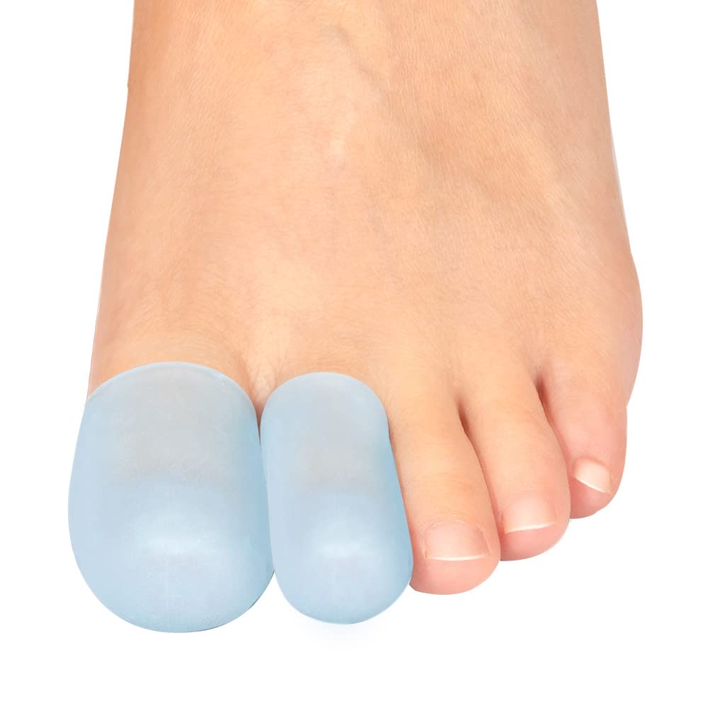 [Australia] - Sumiwish 10 Pack Toe Sleeves, Pinky Toe Protectors for Corns, Blister, Callus Protect, Little Toe Protector to Reduct Friction from Shoes (Blue-02) Blue-02 