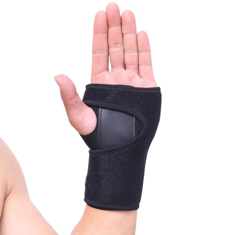 [Australia] - Carpal Tunnel Wrist Splint Support, Wrist Brace for Joint Pain Relief, Arthritis,Sprains, Tendonitis, Repetitive Strain Injury, Adjustable Hand Guard for Men and Women (One Size, Left) One Size 