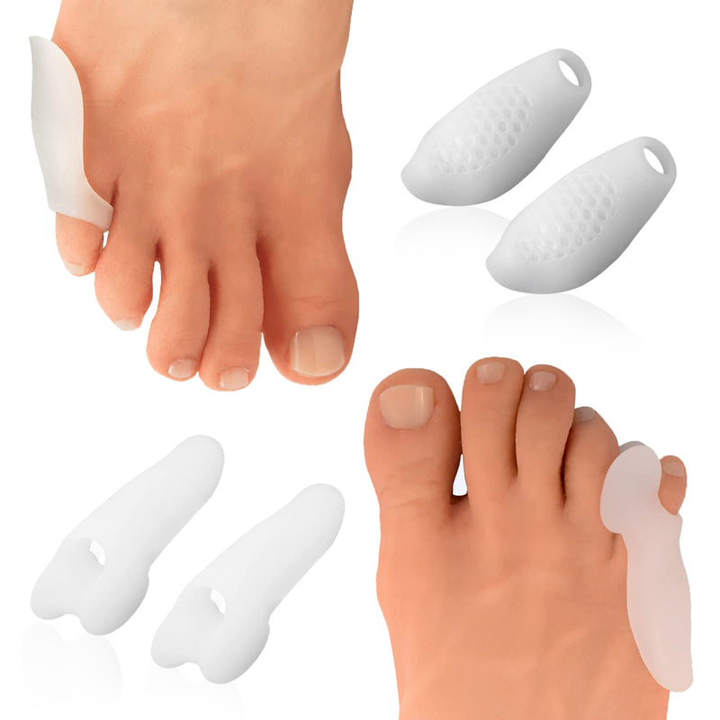 [Australia] - Dr. Frederick's Original Tailor's Bunion Pain Relief Bundle - 6 Bunion Shields with Spacers - Plus 6 Soft Gel Bunionette Pads - Protector - Wear with Shoes 