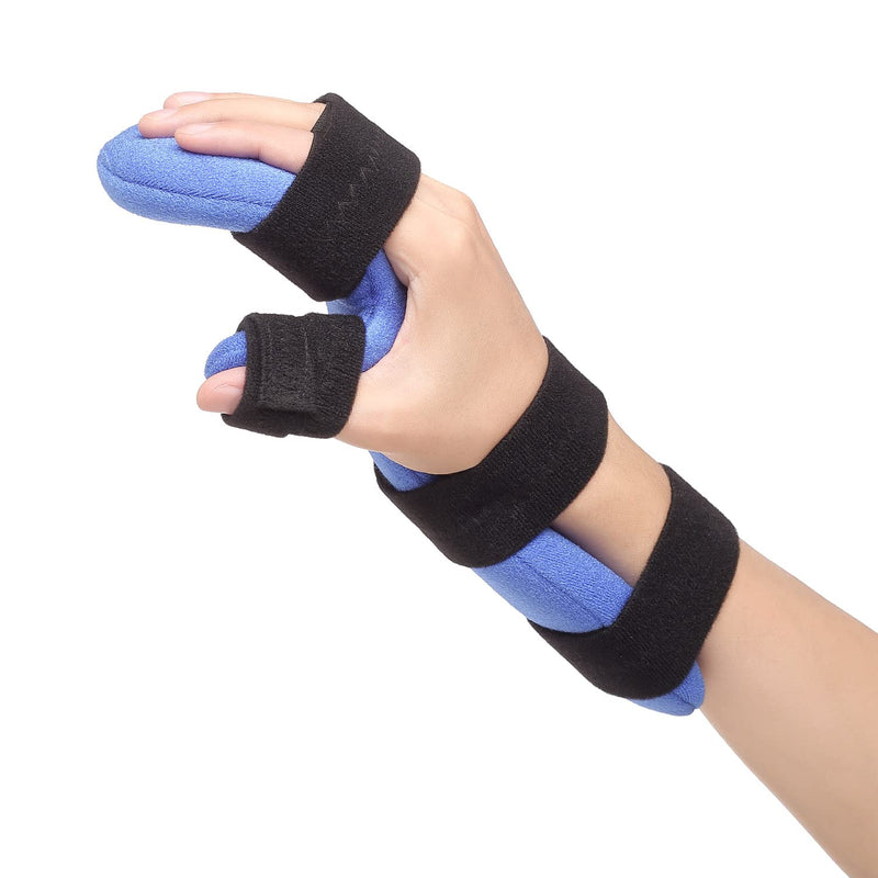 [Australia] - Resting Hand Splint, Functional Hand Brace, Wrist & Finger Night Immobilizer, Hand Support for Tendinitis, Arthritis, Carpal Tunnel Syndrome, Stroke Hand, Fit for Left and Right Hand L/XL 
