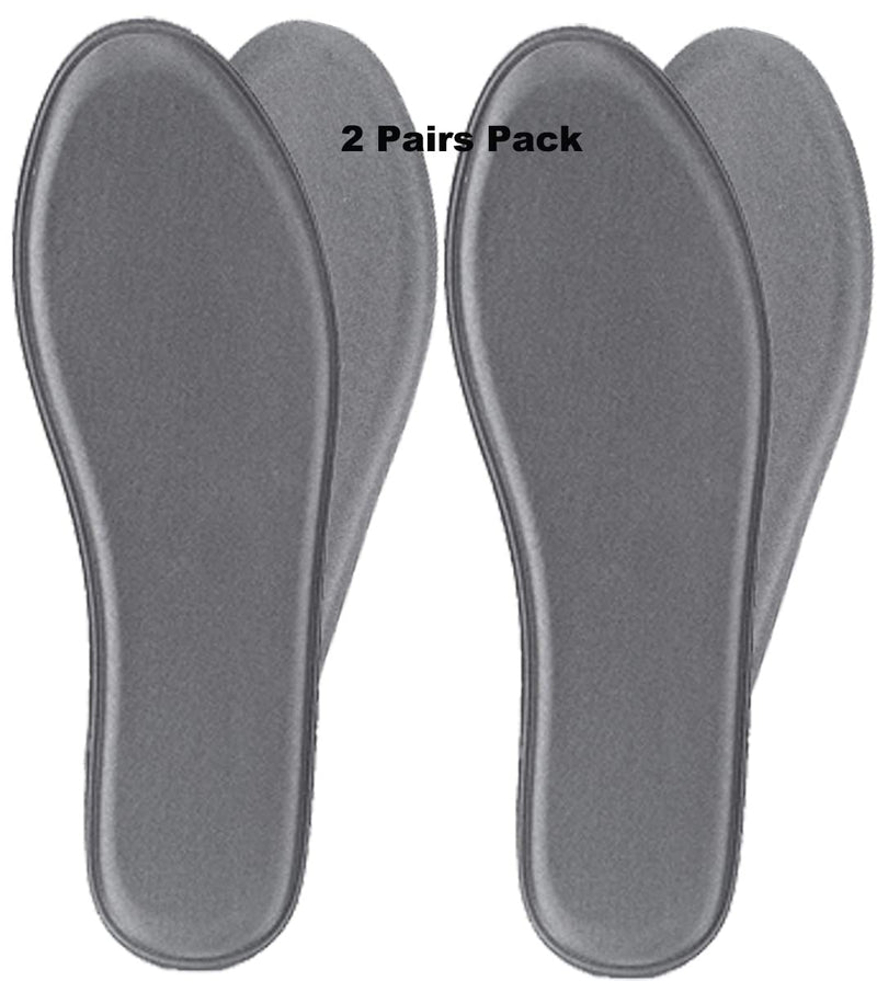 [Australia] - Memory Foam Insoles Shoe Inserts for Women, Comfort Cushioning Inner Soles Shoe Liners for Sneakers Sport Shoes Work Boots, 2 Pairs (Women 9.5/ Men 8.5) Women 9.5/ Men 8.5 