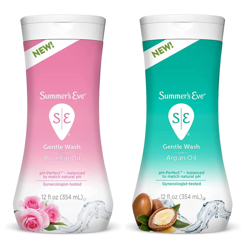 [Australia] - Summer's Eve Gentle Wash with Argan Oil with Gentle Wash with Rosehip Oil Argan Oil & Rosehip Oil Bundle 