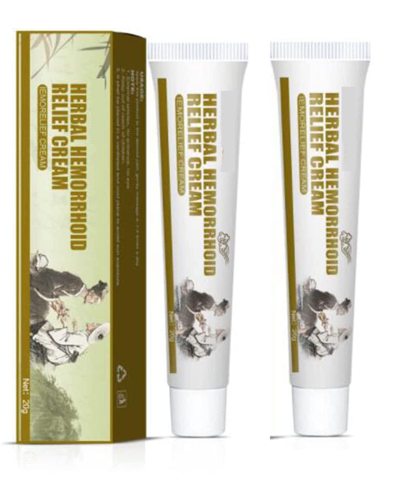 [Australia] - 2Pcs Hemorrhoids Cream,Chinese Herbal Hemorrhoids Cream,Hemorrhoids Cream for Unisex ,Hemmoroid Ttreatmen(20g) 