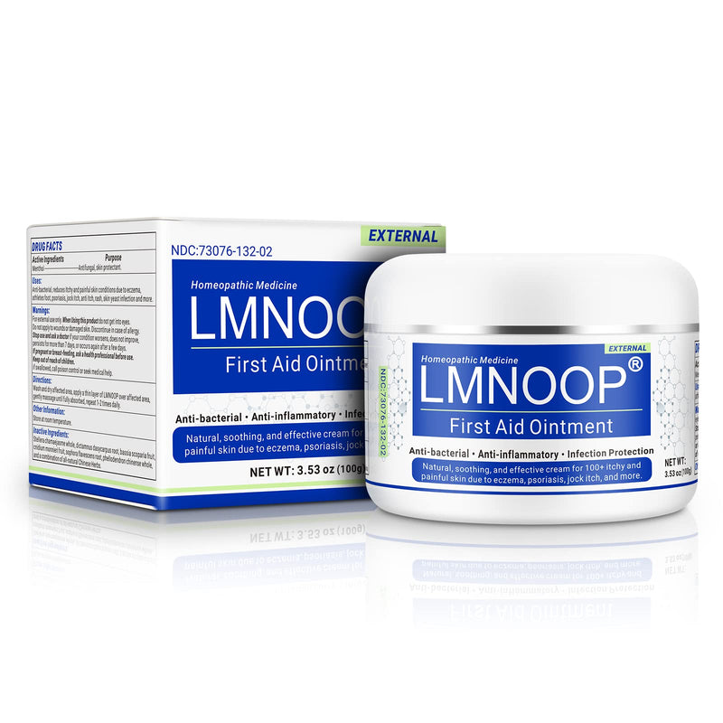 [Australia] - LMNOOP Eczema Cream for Dry, Itchy, Irritated, and Eczema Prone Skin, Maximum Strength Treatment Ointment for Rash, Psoriasis, Dermatitis, Beriberi (3.53oz) 3.53 Ounce 