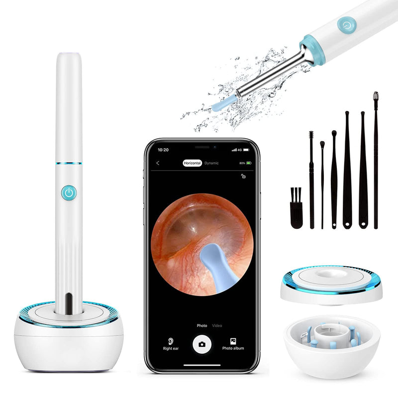 [Australia] - Ear Wax Removal, Ear Cleaner with Camera, Ear Wax Removal Tool with 1080p HD, Wireless Otoscope with Light, Ear Wax Removal Kit for iPhone, ipad, Android Phones 