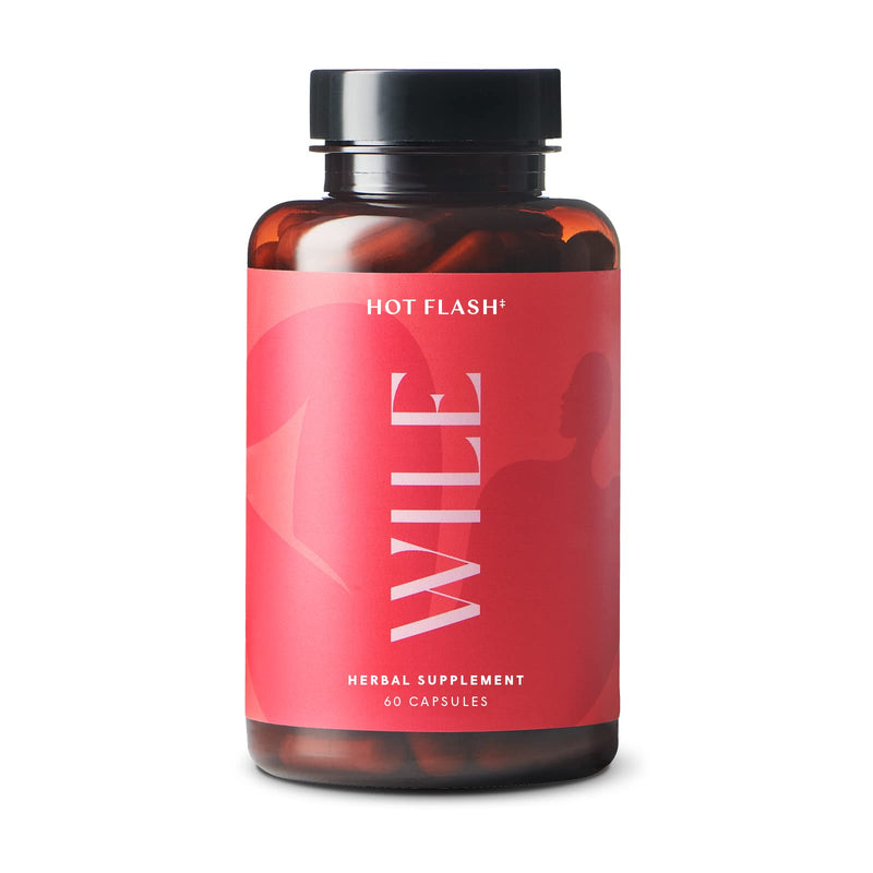 [Australia] - Wile Hot Flash Menopause Supplement for Women | Multi-Symptom Menopause Relief, Reduces Hot Flashes, Night Sweats & Perimenopause Symptoms | Side Effect Free & Non Habit Forming (30 Day Supply) 