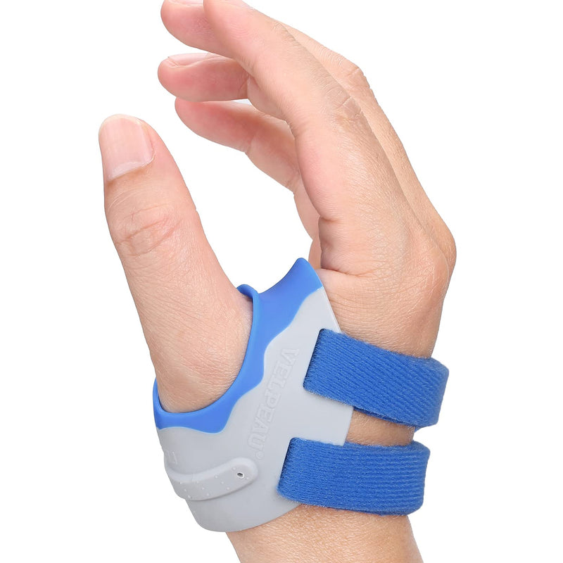 [Australia] - VELPEAU Thumb Support Brace - CMC Joint Stabilizer Orthosis, Spica Splint for Osteoarthritis, Instability, Tendonitis, Arthritis Pain Relief for Women Men, Comfortable, Adjustable (Right Hand-Medium) Medium Right Hand 
