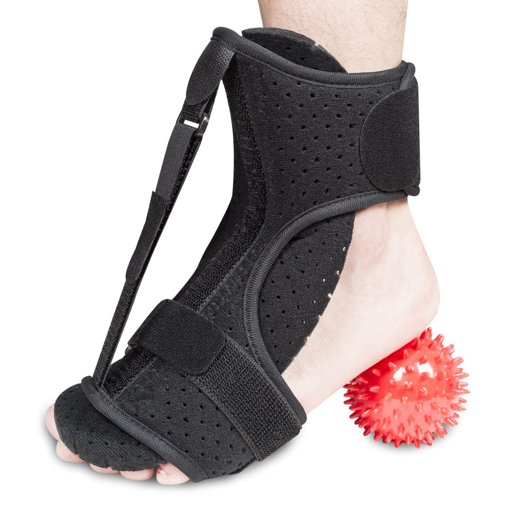 [Australia] - Plantar Fasciitis Night Splint, 2022 New Upgraded Adjustable Foot Brace Dorsal Night Splint Ankle Brace for Plantar Fasciitis, Foot Drop Ankle Pain, Heel Pain, Achilles Tendonitis Support women men 