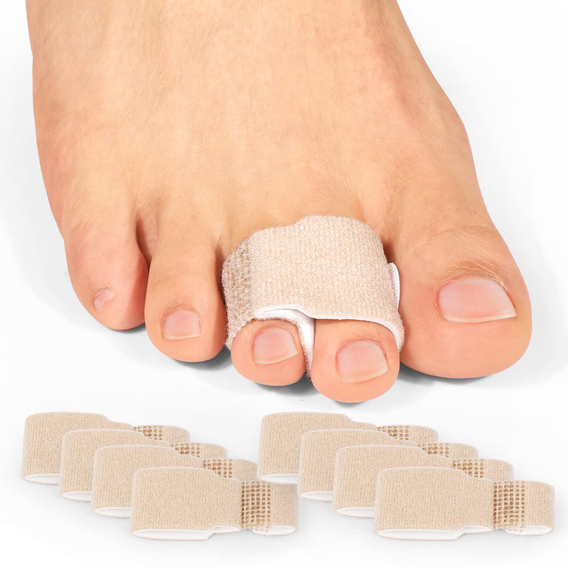 [Australia] - Kimihome 9 Packs Toe Splints, Toe Corrector for Overlapping Toe, Hammer Toe Straighteners for Curled Toes, Crooked Toes and Hammer Toes 