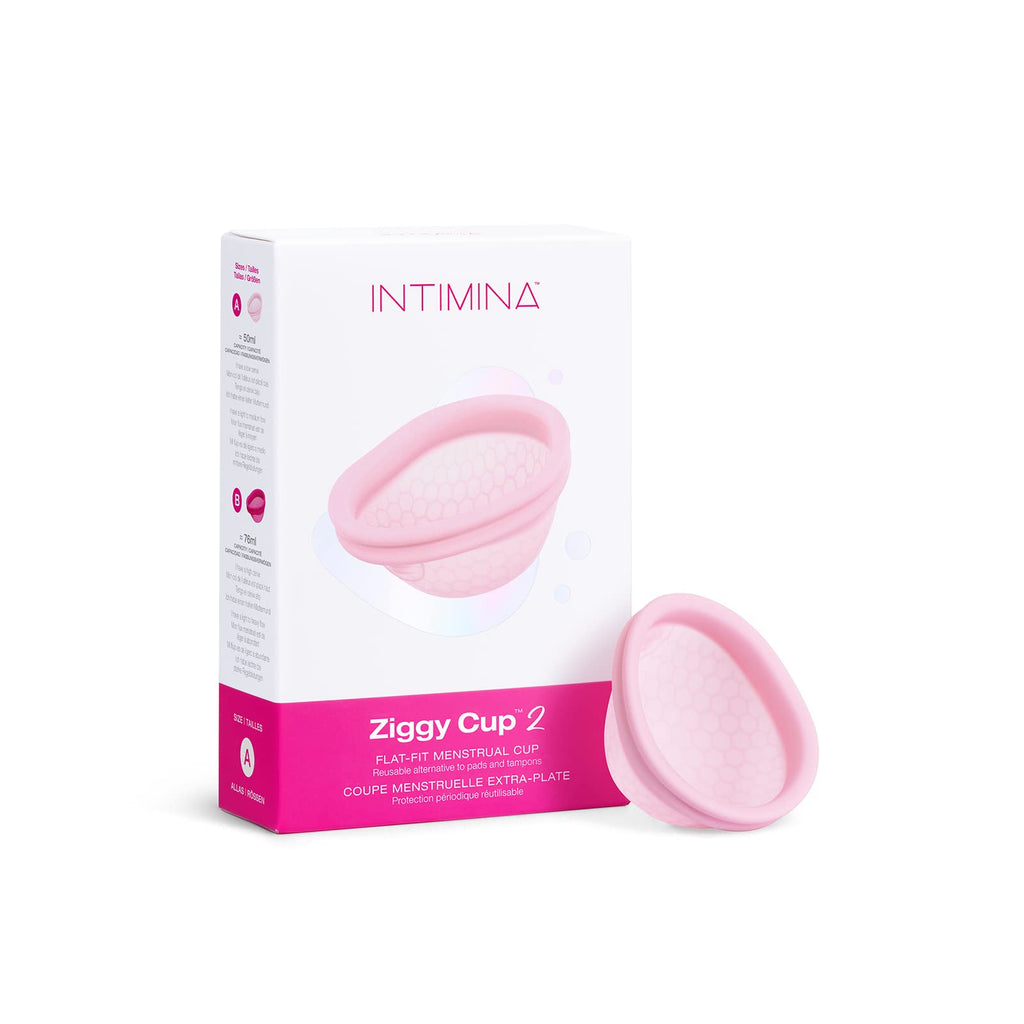 [Australia] - Intimina Ziggy Cup 2 - New Generation Ultra-Thin Flat-Fit Reusable Menstrual Disc (A) A 