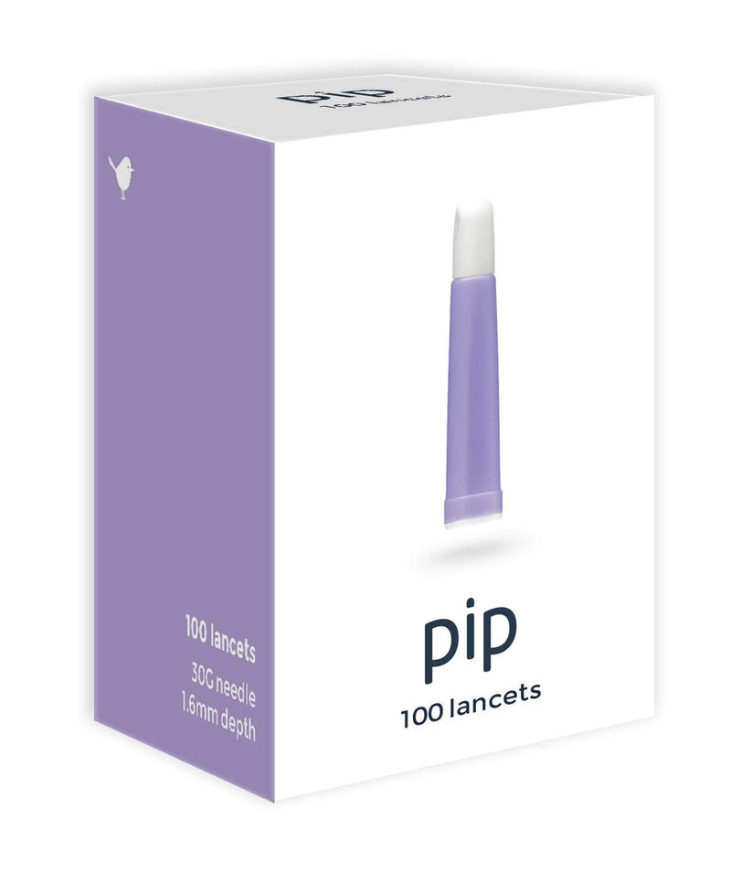 [Australia] - Pip Lancets, 30G x 1.6mm, 100ct. Box 