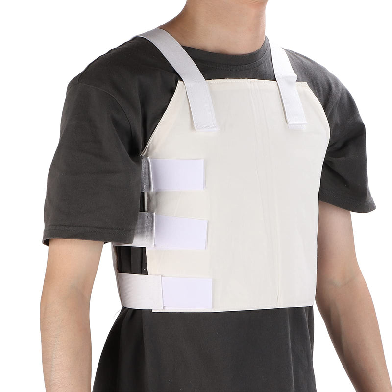 [Australia] - Sternum Support Brace, Breathable Sternum and Thorax Support Ribs Chest Brace Broken Rib Belt Chest Support Brace for Intercostal Muscle Strain 