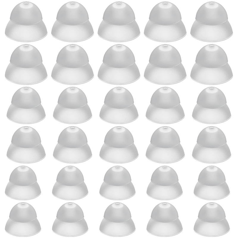 [Australia] - 30 Packs Dome Hearing Aid Silicone Hearing Aid Domes Hearing Aid Power Domes Medium Power Domes Small Close Domes Ear Tips Hearing Direct Domes Large Power Dome for Hearing Resound Accessories (White) White 