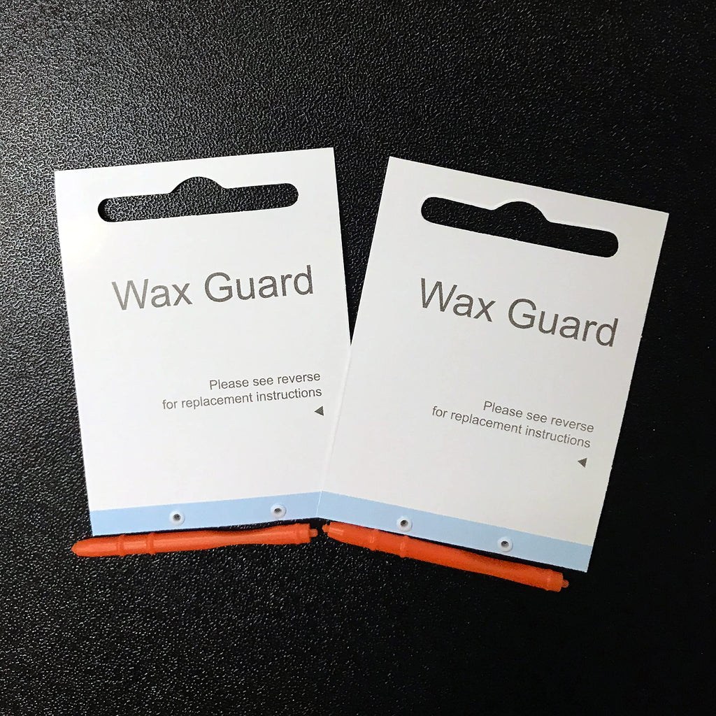 [Australia] - Hearing Aid Wax Guard Filter - Replacement Ear Wax Traps Cleaning Tools, Hearing Amplifier Cerumen Stop Cleaning Tool Kit Accessories for Vivtone AU01 AU02, and Other Similar Devices, 2 Panels, 4 Count, 1.6*1.66mm Wax filter 