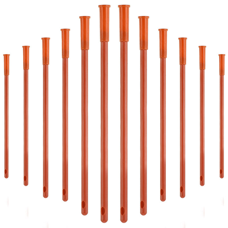 [Australia] - 10 Pieces 15 Inch x 18FR Rubber Enema Tubes Colon Tubes for Coffee Enemas Higher Colon Cleanse for Secure 