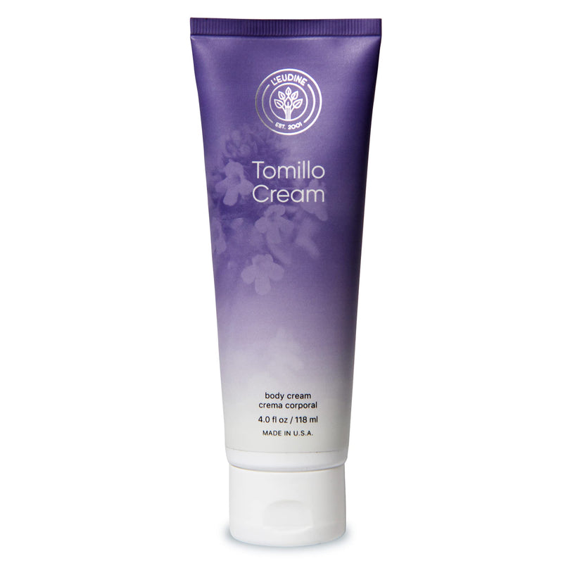 [Australia] - L’EUDINE Thyme Body Cream – 4fl oz Tomillo Massage Cream – Soothing Respiratory Tract and Airways – Decongestant Emollient Cream for Kids and Adults – Great for Cold Season 