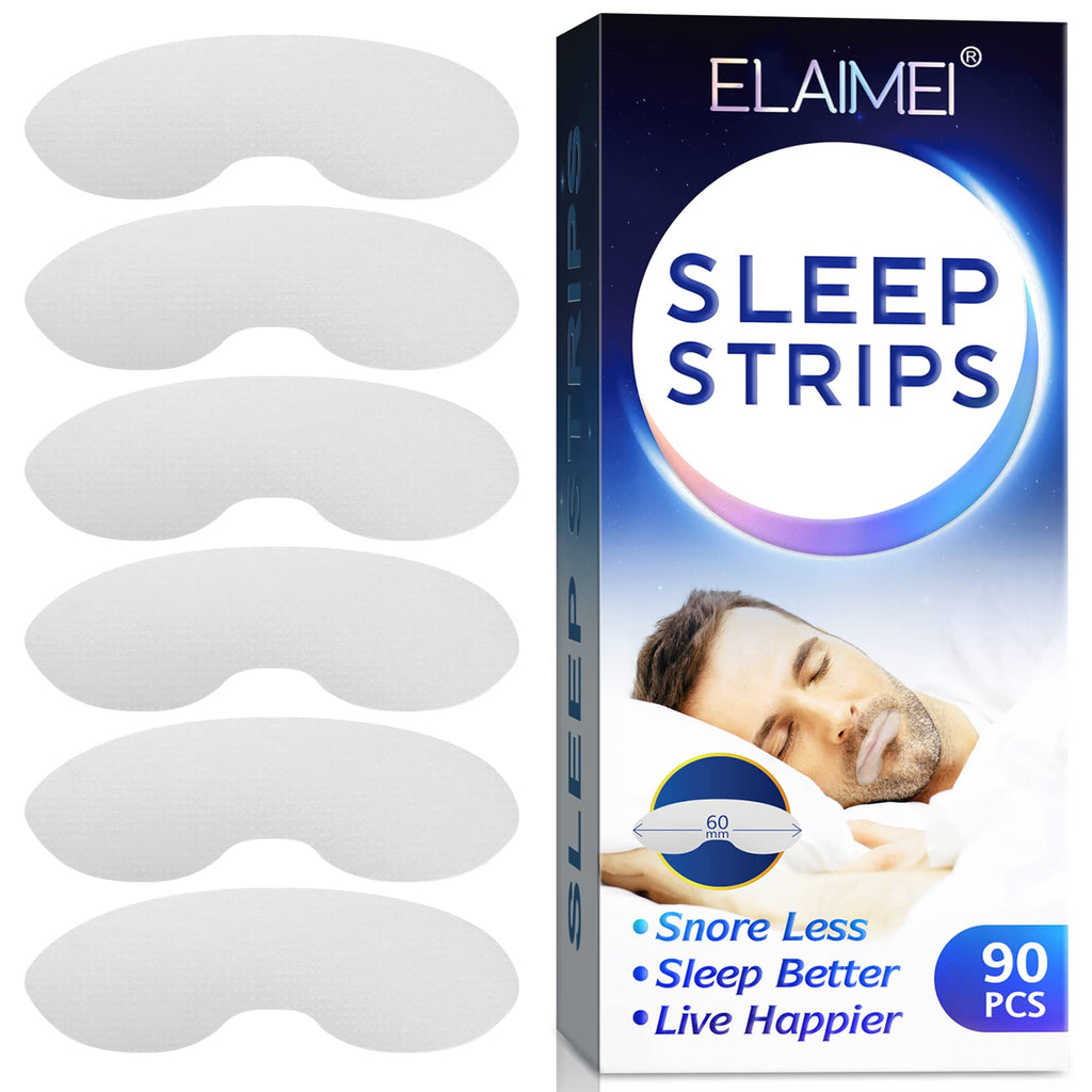 [Australia] - Mouth Tape for Sleeping, 90 Pcs Advanced Gentle Sleep Strips Better Nose Breathing, Sleep Tape for Your Mouth, Anti Snoring Mouth Tape for Snoring Relief and Sleeping Quality Improvement 