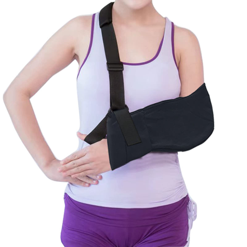 [Australia] - Japard Arm Sling for Shoulder Injury Shoulder Immobilizer Elbow Support Wrist Wraps, Ergonomically Designed Medical Sling for injury, Women & Men 