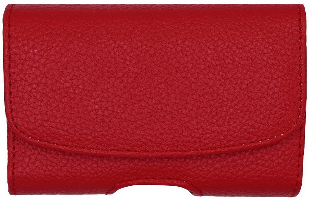 [Australia] - Style/2022 Pouch Case with Clip for Tandem Insulin Pumps t:Slim X2 (22-H1-RED) 22-H1-RED 