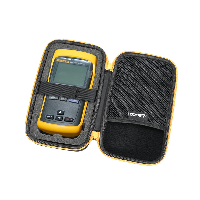 [Australia] - RLSOCO Hard Case for Fluke 51-2/52-2/53-2/54-2 Input Digital Thermometer-Works with Fluke 51II/52II/53IIB/54IIB Thermometer(Case Only) 