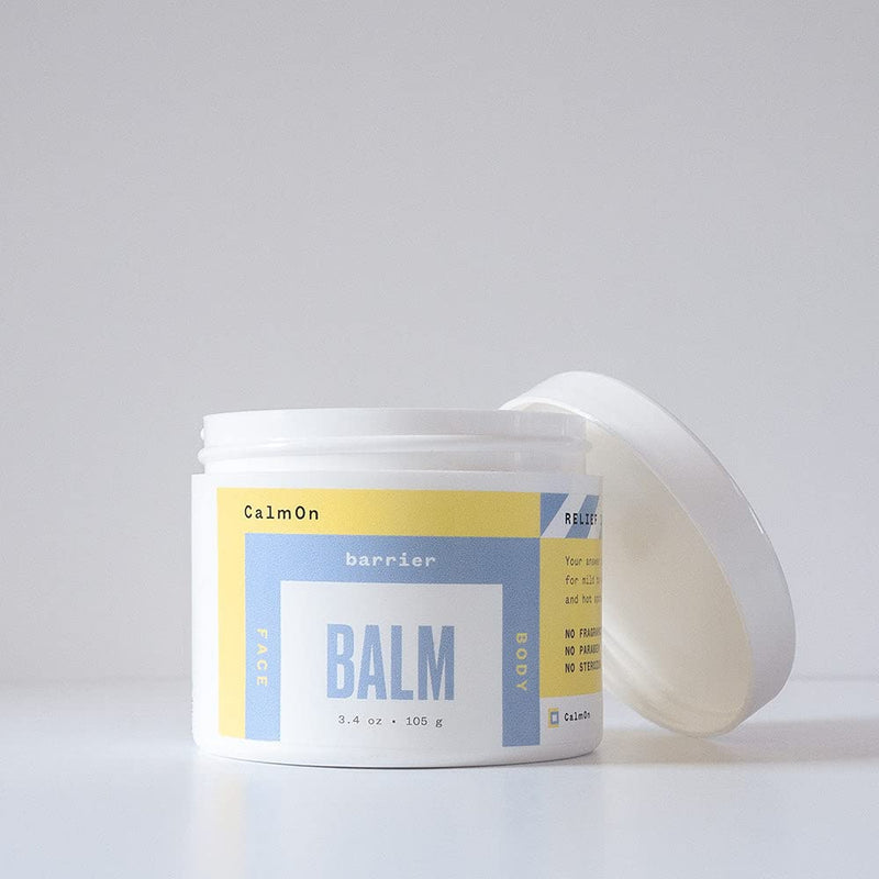 [Australia] - CalmOn Barrier Balm Maximum Strength Anti Itch Eczema Soothing Face Cream with Collodial Oatmeal Soothes Dry, Irritated, Flaky, Scaly, Redness, Seborrheic Dermatitis 