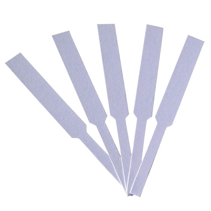 [Australia] - 200Pcs Perfume Paper Test Strips, Disposable White Fragrance Smelling Strips, Perfume Blotter Cards, Scent Tester Strips, Essential Oils Paper Test Strips for Aromatherapy (White) 