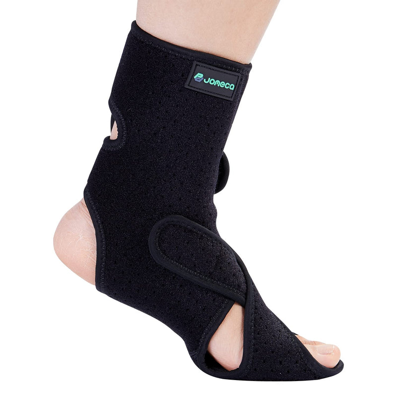 [Australia] - JOMECA Drop Foot Brace with Arch Support, Medical Grade Adjustable AFO & Foot Orthosis Brace for Walking, Relieve the Instability of Lower Limbs by MS, TBI, Stroke, Cerebral Palsy, Fracture (Right, Medium) Right 