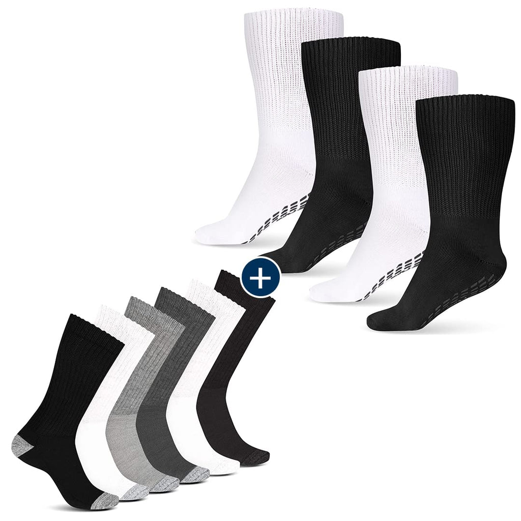 [Australia] - Pembrook Extra Wide Socks and Diabetic Socks Bundle 