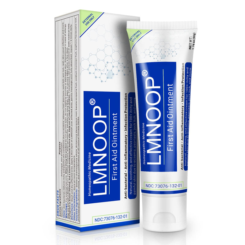 [Australia] - LMNOOP Eczema Cream, Maximum Strength Treatment Ointment for Rash, Psoriasis, Dermatitis, Urticaria, Tinea Pedis, Fungal Infection, Anti-Itch, Relief for Sensitive, Irritated Skin 
