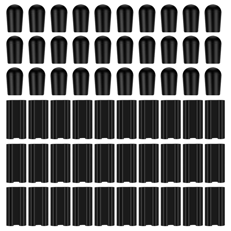 [Australia] - Grevosea 60 Pieces Rubber Feet for Sink Grid Kitchen Sink Rack Feet Quality Durable Kitchen Sink Rack Rubber Feet Black Grid Protector Replacement for Kitchen Sink Grid 