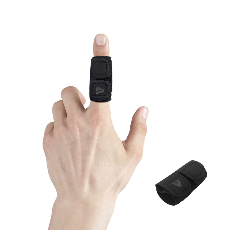 [Australia] - VHOMORE Finger Splint Finger Sleeves Protectors, Adjustable Trigger Finger Splints Thumb Splint Brace for Finger Support Compression Finger Tape for Relieving Joint Pain Arthritis Sport Injury - M Medium 